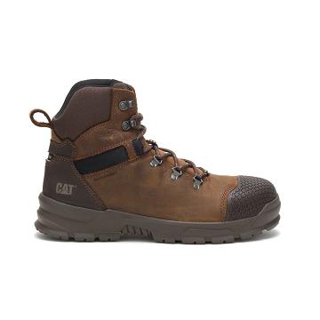 Caterpillar Accomplice X Waterproof Steel Toe Férfi Vízálló Bakancs Barna | CAT165-HU Caterpillar Accomplice X Waterproof Steel Toe Férfi Vízálló Bakancs Barna | CAT165-HU