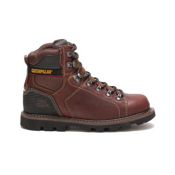 Caterpillar Alaska 2.0 Férfi Munkavédelmi Bakancs Barna | CAT023-HU