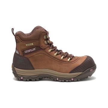 Caterpillar Ally Waterproof Composite Toe Női Vízálló Bakancs Barna | CAT450-HU Caterpillar Ally Waterproof Composite Toe Női Vízálló Bakancs Barna | CAT450-HU