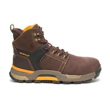 Caterpillar CAT EDGE Waterproof Nano Toe Férfi Vízálló Bakancs Kávé | CAT147-HU Caterpillar CAT EDGE Waterproof Nano Toe Férfi Vízálló Bakancs Kávé | CAT147-HU