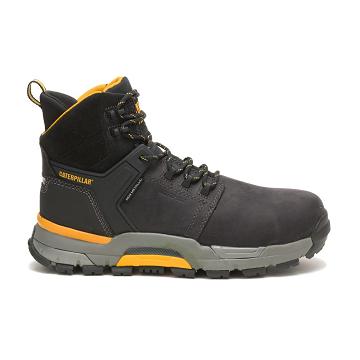 Caterpillar CAT EDGE Waterproof Nano Toe Férfi Vízálló Bakancs Fekete | CAT148-HU Caterpillar CAT EDGE Waterproof Nano Toe Férfi Vízálló Bakancs Fekete | CAT148-HU