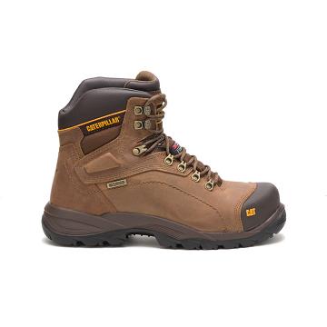 Caterpillar Diagnostic Hi Waterproof Thinsulate™ Steel Toe Férfi Munkavédelmi Bakancs Barna | CAT037 Caterpillar Diagnostic Hi Waterproof Thinsulate™ Steel Toe Férfi Munkavédelmi Bakancs Barna | CAT037