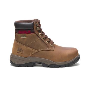 Caterpillar Dryverse 6" Waterproof Steel Toe Női Vízálló Bakancs Kávé | CAT451-HU Caterpillar Dryverse 6" Waterproof Steel Toe Női Vízálló Bakancs Kávé | CAT451-HU