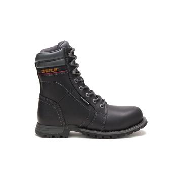 Caterpillar Echo Waterproof Steel Toe Női Munkabakancs Fekete | CAT493-HU