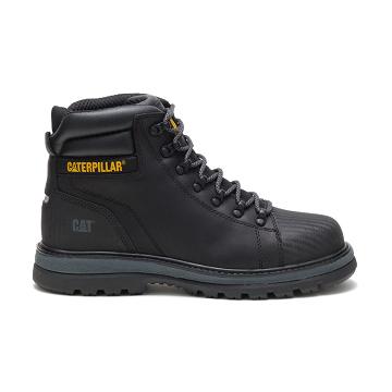 Caterpillar Foxfield Steel Toe Férfi Munkavédelmi Bakancs Fekete | CAT063-HU Caterpillar Foxfield Steel Toe Férfi Munkavédelmi Bakancs Fekete | CAT063-HU