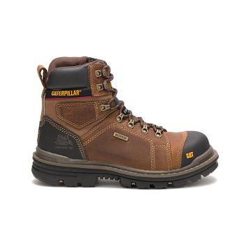 Caterpillar Hauler 6" Waterproof Composite Toe Férfi Munkabakancs Barna | CAT209-HU Caterpillar Hauler 6" Waterproof Composite Toe Férfi Munkabakancs Barna | CAT209-HU