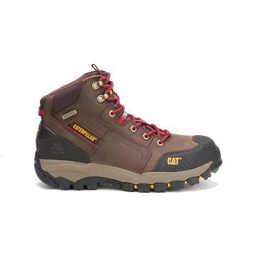 Caterpillar Navigator Mid Waterproof Steel Toe Férfi Vízálló Bakancs Kávé | CAT127-HU Caterpillar Navigator Mid Waterproof Steel Toe Férfi Vízálló Bakancs Kávé | CAT127-HU