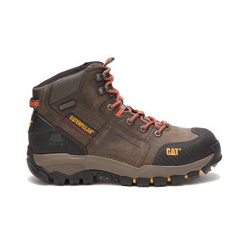 Caterpillar Navigator Mid Waterproof Steel Toe Férfi Vízálló Bakancs Taupe | CAT128-HU Caterpillar Navigator Mid Waterproof Steel Toe Férfi Vízálló Bakancs Taupe | CAT128-HU