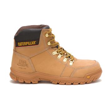 Caterpillar Outline Steel Toe Férfi Munkabakancs Barna | CAT218-HU Caterpillar Outline Steel Toe Férfi Munkabakancs Barna | CAT218-HU