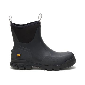 Caterpillar Stormers 6" Steel Toe Női Munkabakancs Fekete | CAT441-HU