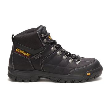 Caterpillar Threshold Waterproof Férfi Munkavédelmi Bakancs Fekete | CAT011-HU Caterpillar Threshold Waterproof Férfi Munkavédelmi Bakancs Fekete | CAT011-HU