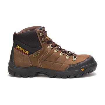 Caterpillar Threshold Waterproof Férfi Munkavédelmi Bakancs Barna | CAT020-HU Caterpillar Threshold Waterproof Férfi Munkavédelmi Bakancs Barna | CAT020-HU