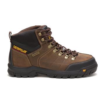 Caterpillar Threshold Waterproof Steel Toe Férfi Munkabakancs Barna | CAT223-HU Caterpillar Threshold Waterproof Steel Toe Férfi Munkabakancs Barna | CAT223-HU