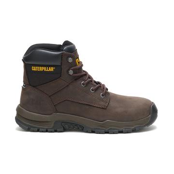 Caterpillar Upholder Waterproof Steel Toe Férfi Munkavédelmi Bakancs Kávé | CAT089-HU Caterpillar Upholder Waterproof Steel Toe Férfi Munkavédelmi Bakancs Kávé | CAT089-HU