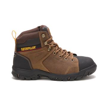 Caterpillar Wellspring Waterproof Metatarsal Guard Steel Toe Női Munkavédelmi Bakancs Barna | CAT430 Caterpillar Wellspring Waterproof Metatarsal Guard Steel Toe Női Munkavédelmi Bakancs Barna | CAT430