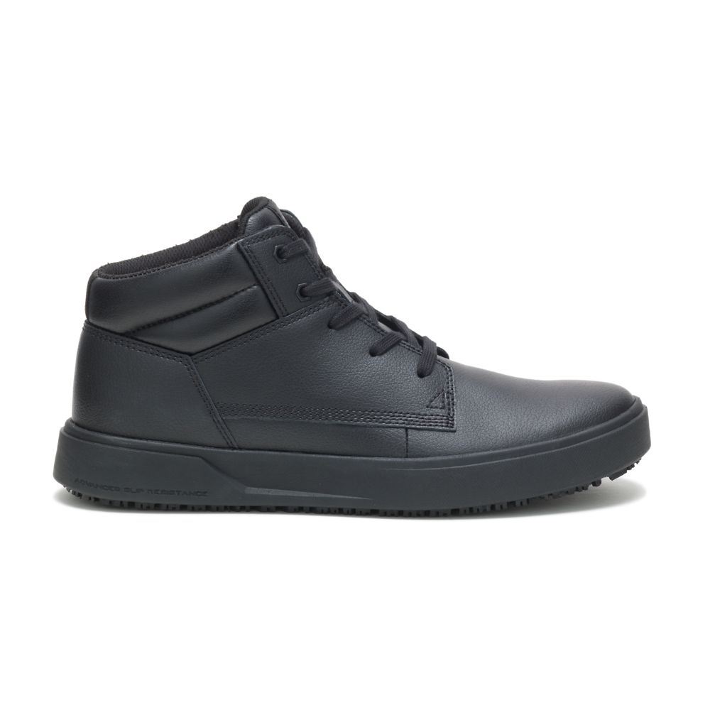 Caterpillar ProRush SR+ Chukka Férfi Munkavédelmi Bakancs Fekete | CAT012-HU - Kattintásra bezárul